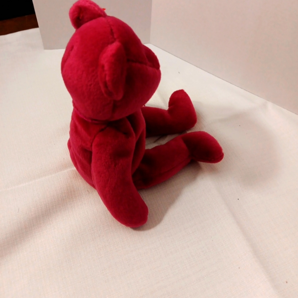 Ty beanie baby Valentina rare bear with multiple tag errors hologram tush tag - Picture 2 of 8